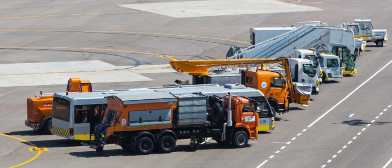 Наземная аэродромная техника: виды, требования